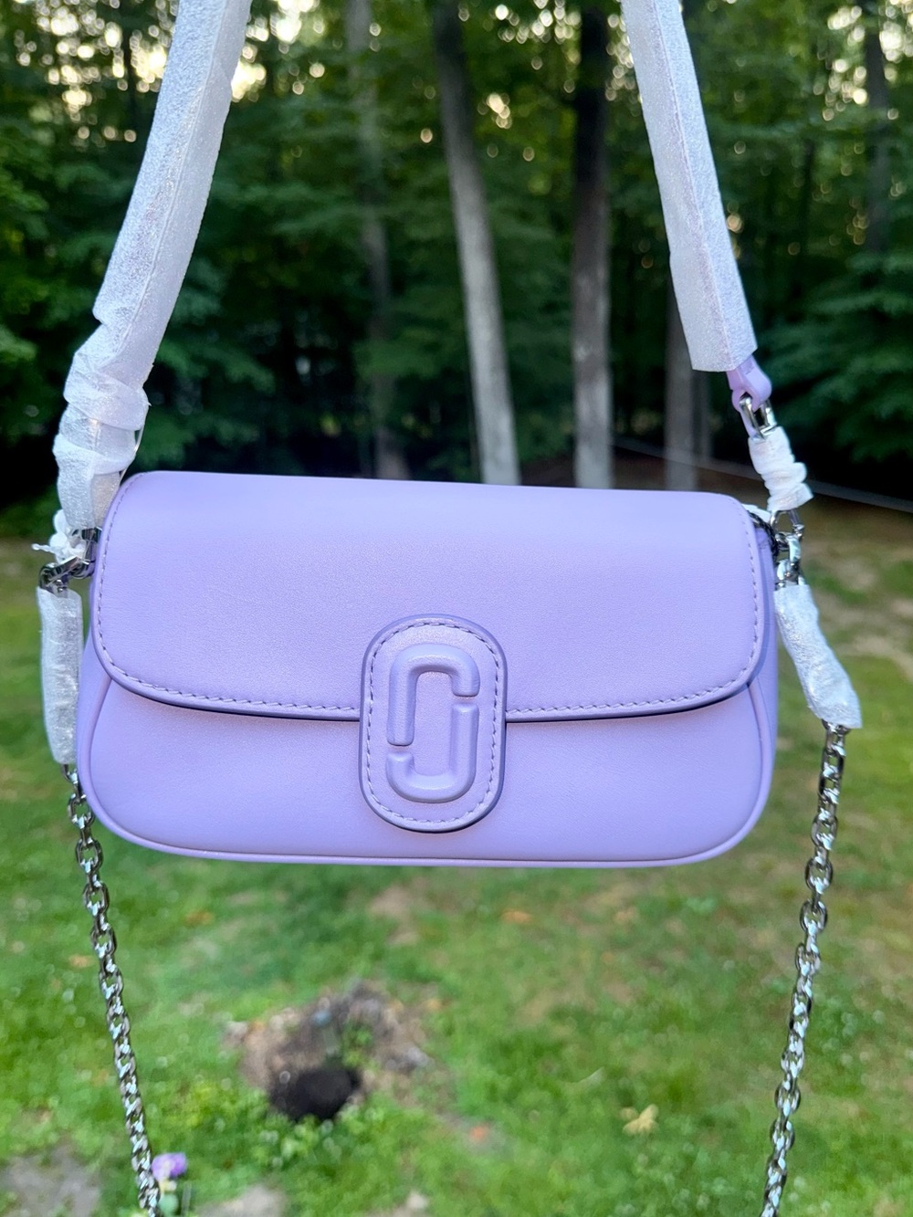 Marc Jacobs Lilac Crossbody Shoulder Bag